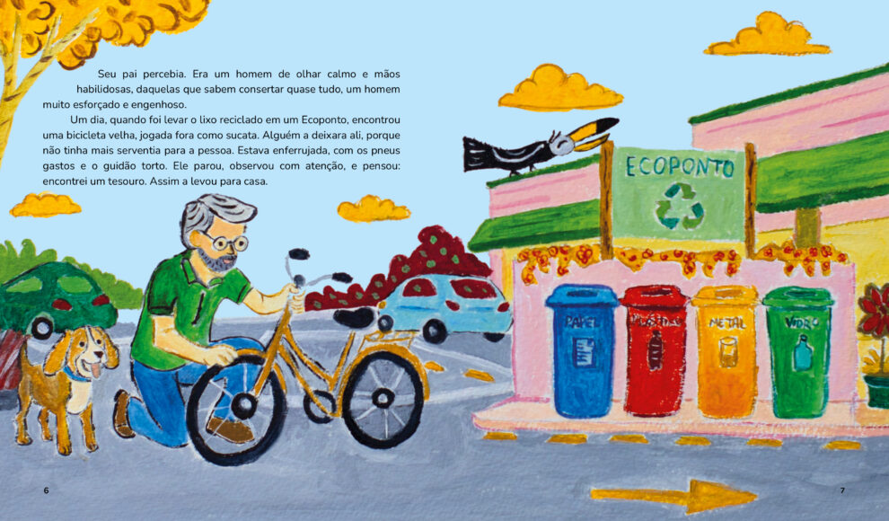 Projeto A Bicicleteca Chegou! retorna com livro em braille, audiolivro e programação gratuita em Ribeirão Preto e Batatais